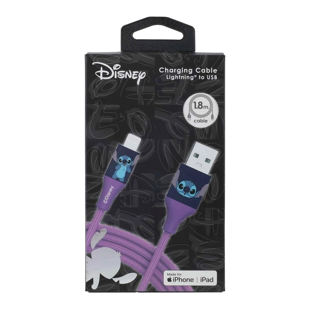 Disney Stitch Charging Cable 1.8m - Lightning to USB, product image 2