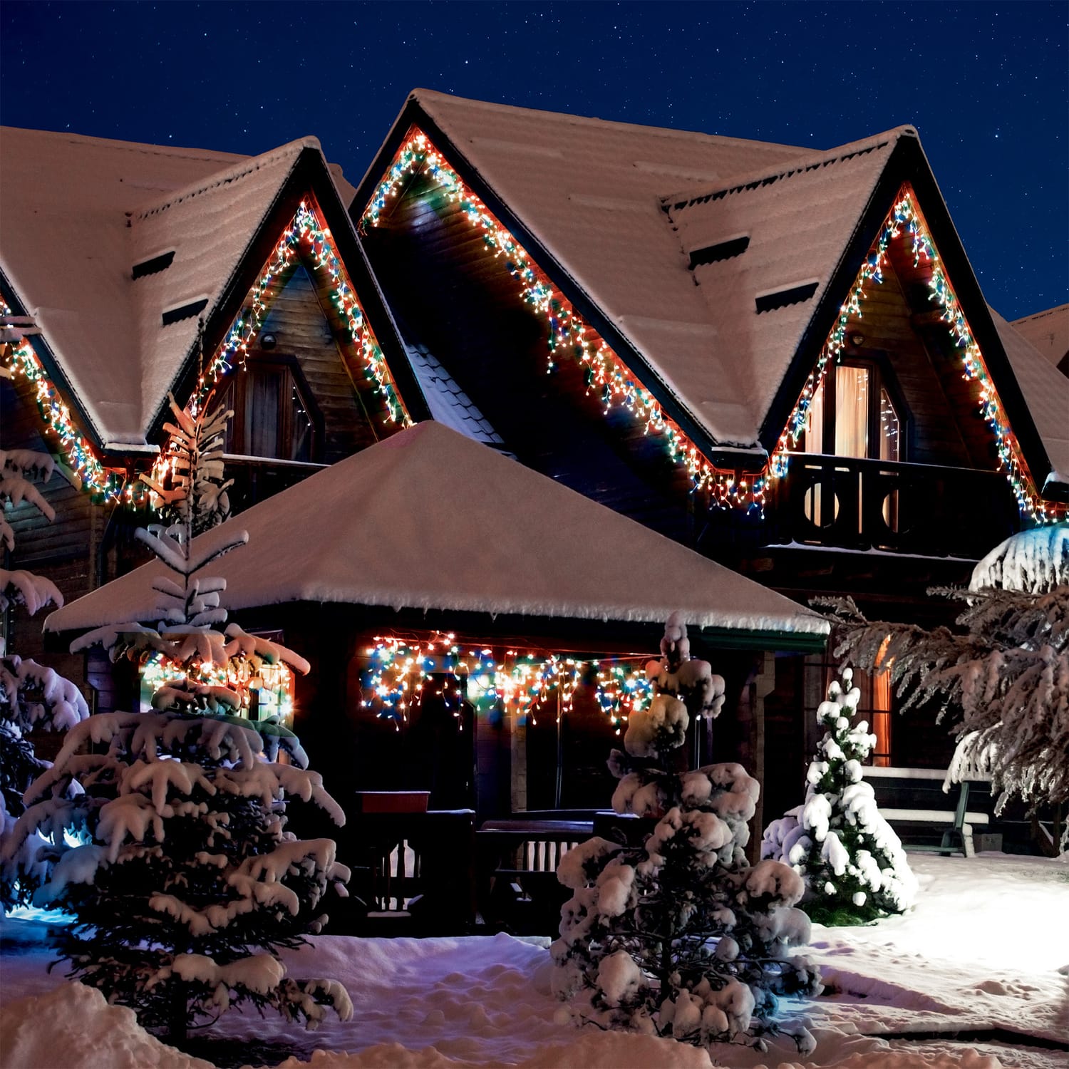 Prestige Mains Operated 600 Gutter Icicle Lights, product image 3