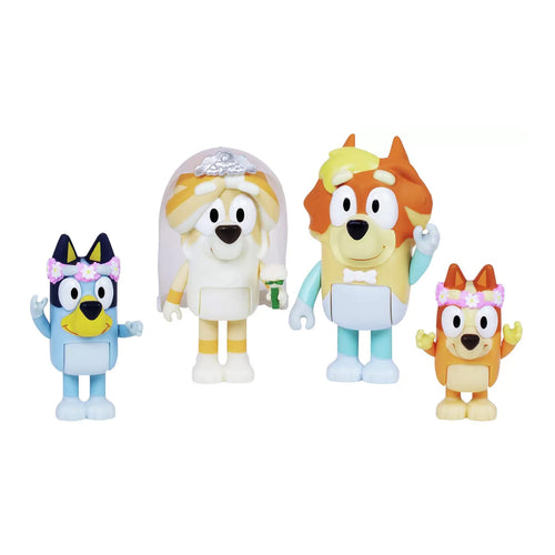 Bluey Wedding Time! Figure Set 4 Piece, product image 2