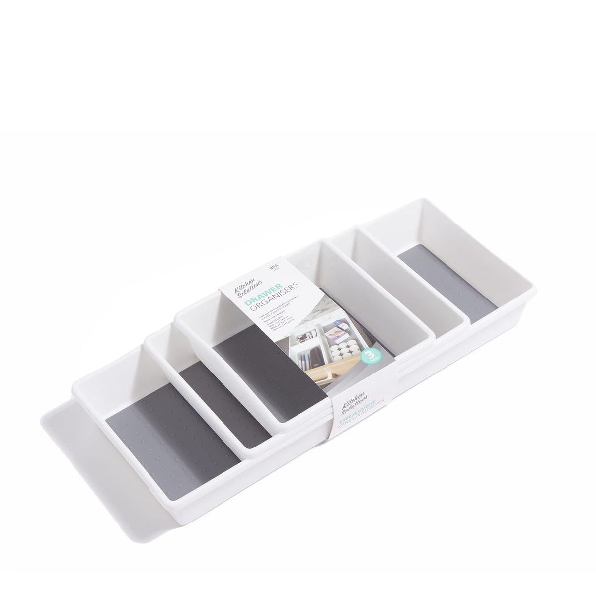 Kitchen Solutions Drawer Organisers 3 Pack, product image 3