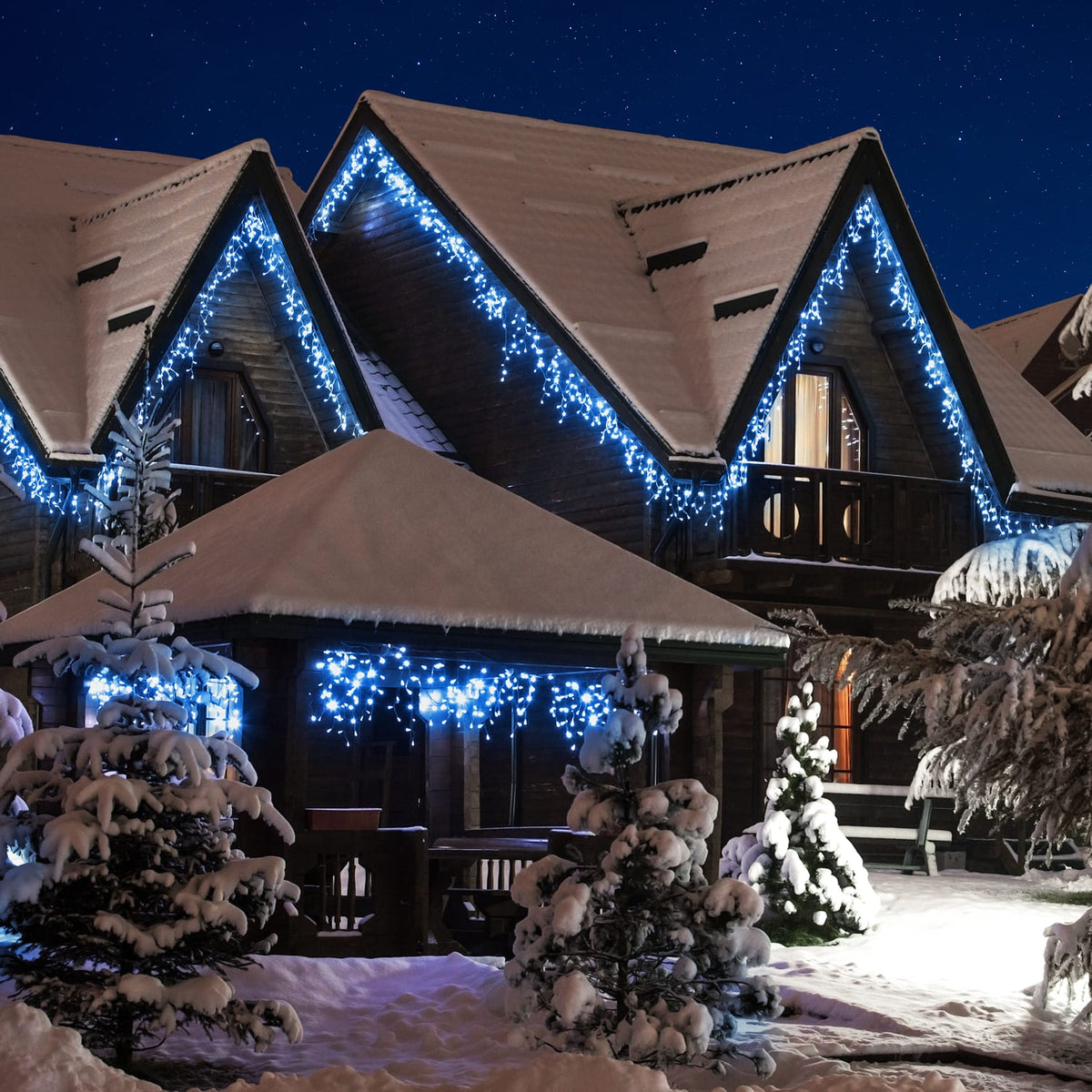 Prestige Mains Operated 600 Gutter Icicle Lights