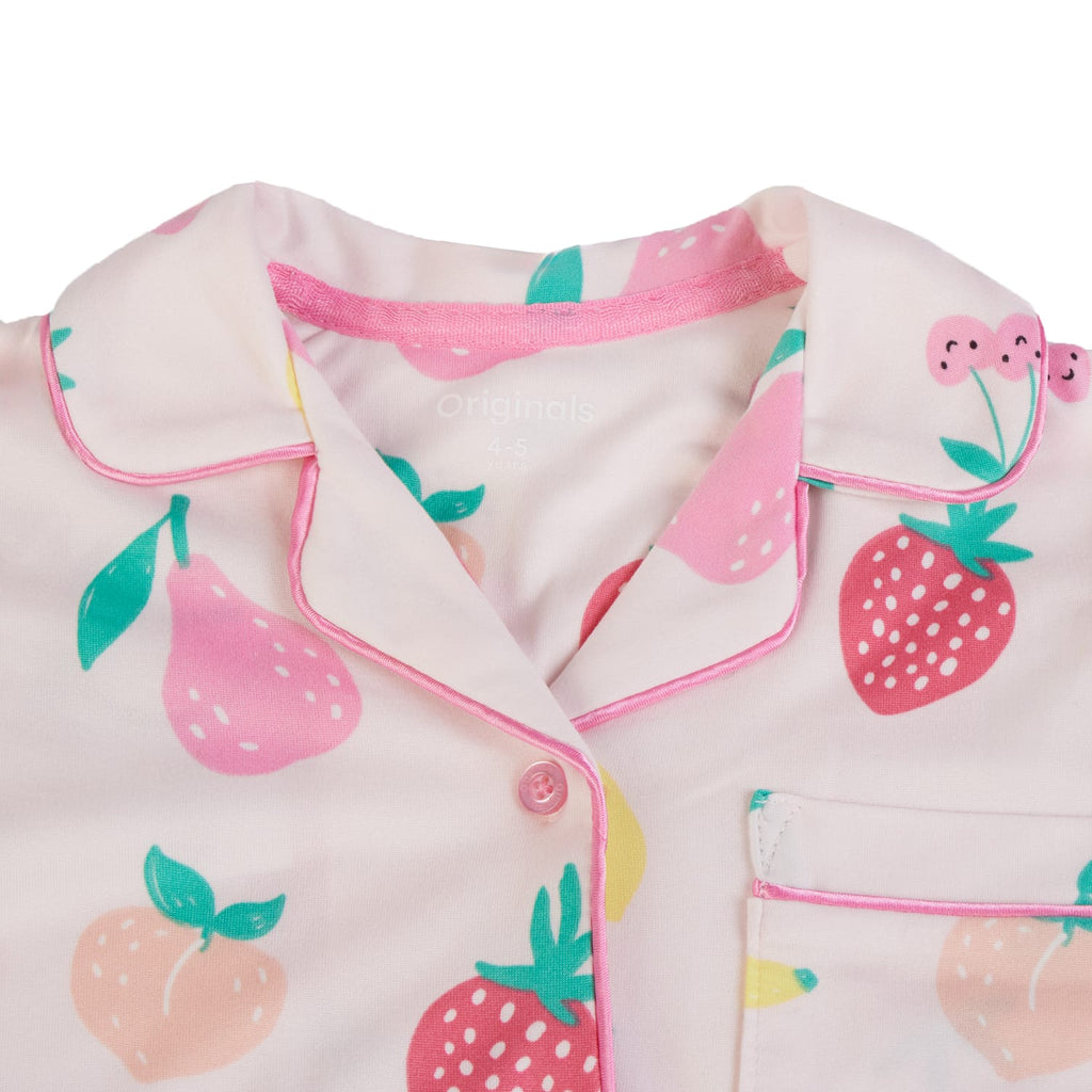 Originals Young Girl Strawberry Button Pyjama Set, product image 3
