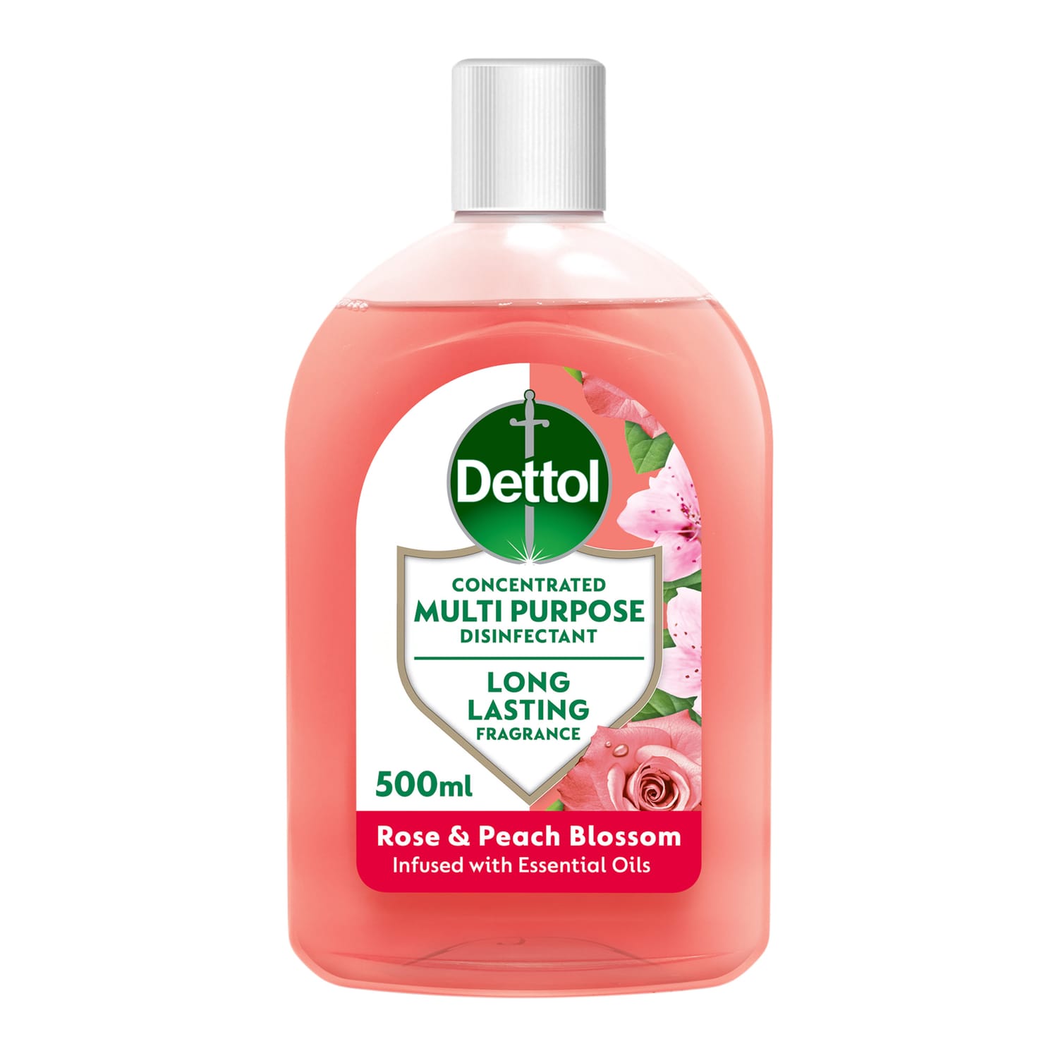 Dettol Multi Purpose Disinfectant 500ml - Rose & Peach Blossom