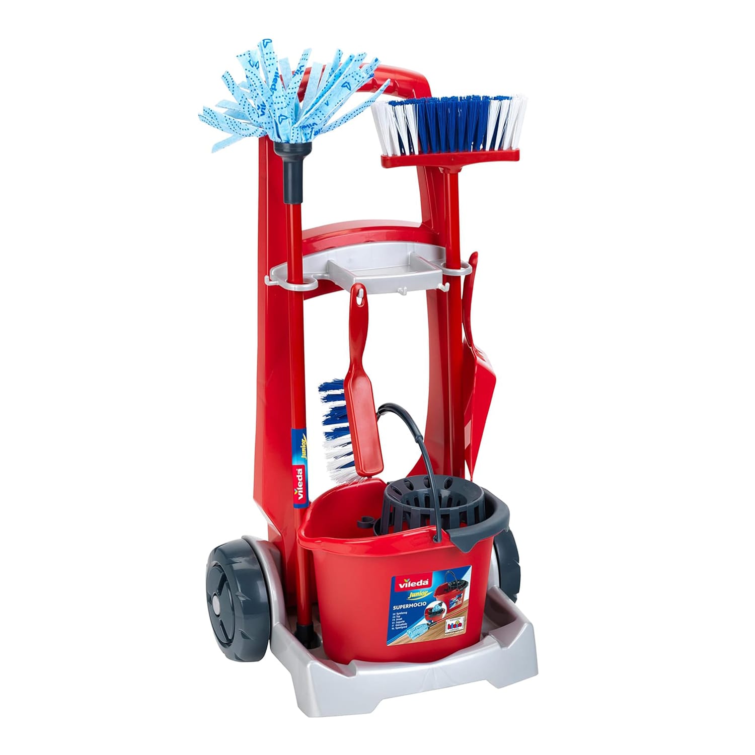 Vileda Junior Cleaning Trolley Set