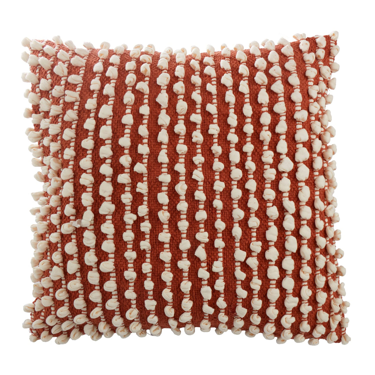 Home Collections Terracotta Bobble Cushion 45x45cm