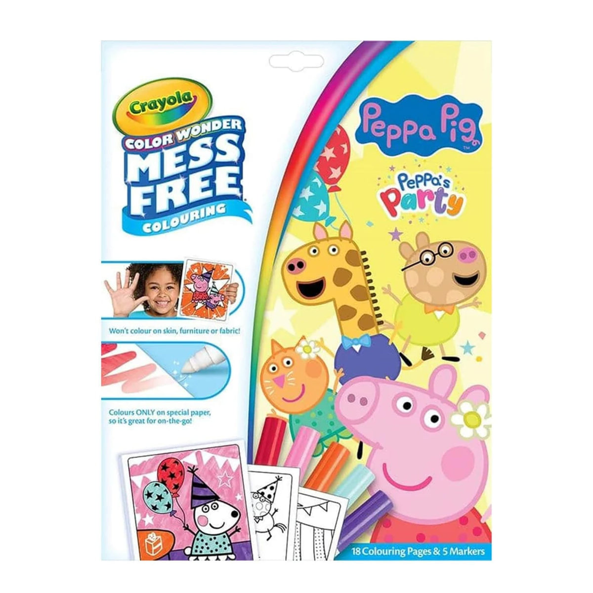 Crayola Colour Wonder Mess Free Colouring Peppa Pig, product image 2