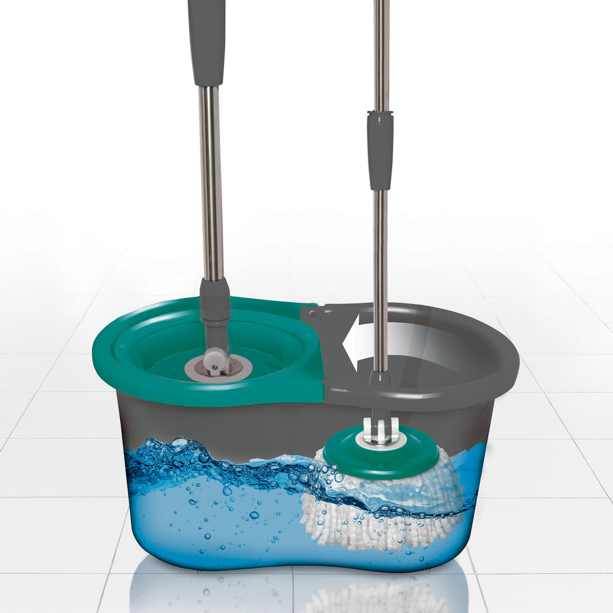 Power Action Microfibre Spin Mop, product image 2