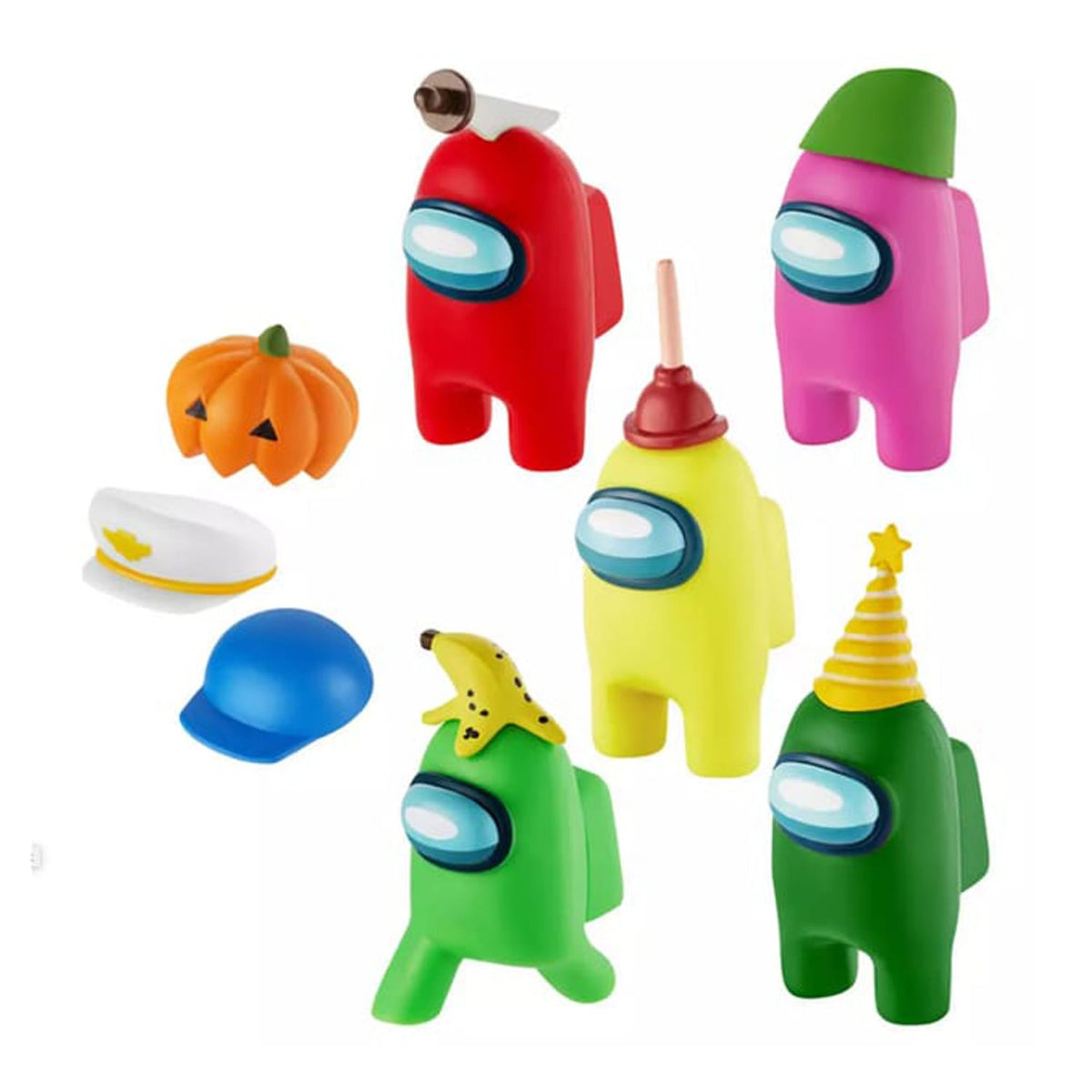 Among Us Crewmate Figures 5 Pack, product image 3