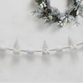 Nordic Spirit Gonk PomPom Garland - White
