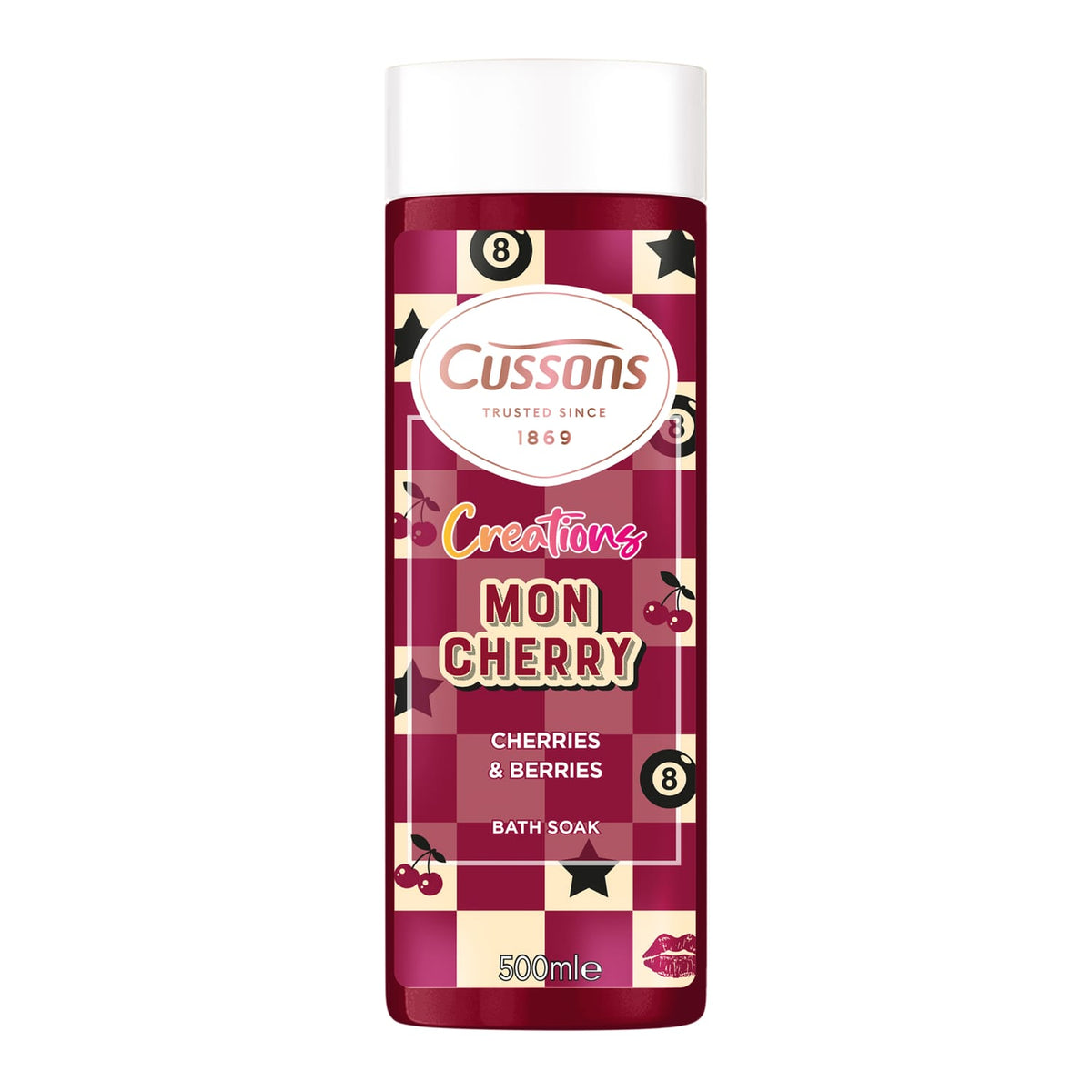 Cussons Creations Mon Cherry Bath Soak 500ml