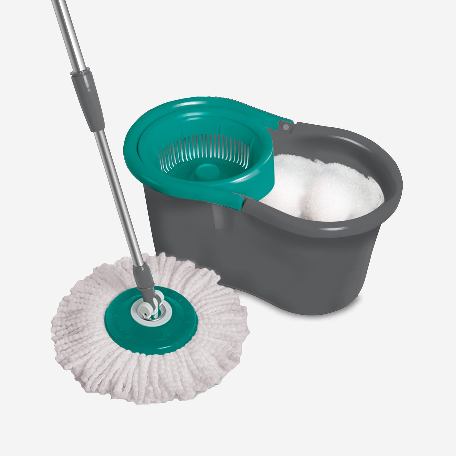 Power Action Microfibre Spin Mop