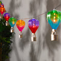 Firefly Hot Air Balloon Solar String Lights 2.61m - Multicolour 2