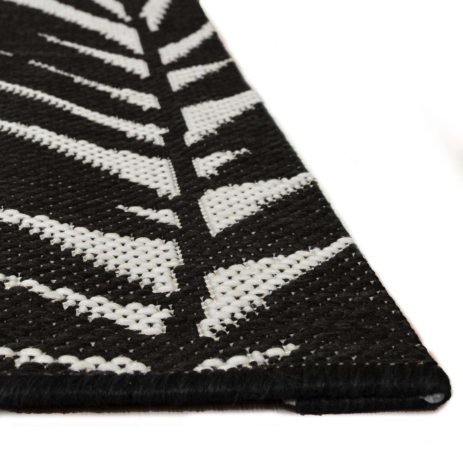Essentials Tropical Leaf Indoor/Outdoor Rug - Mono, product image 4