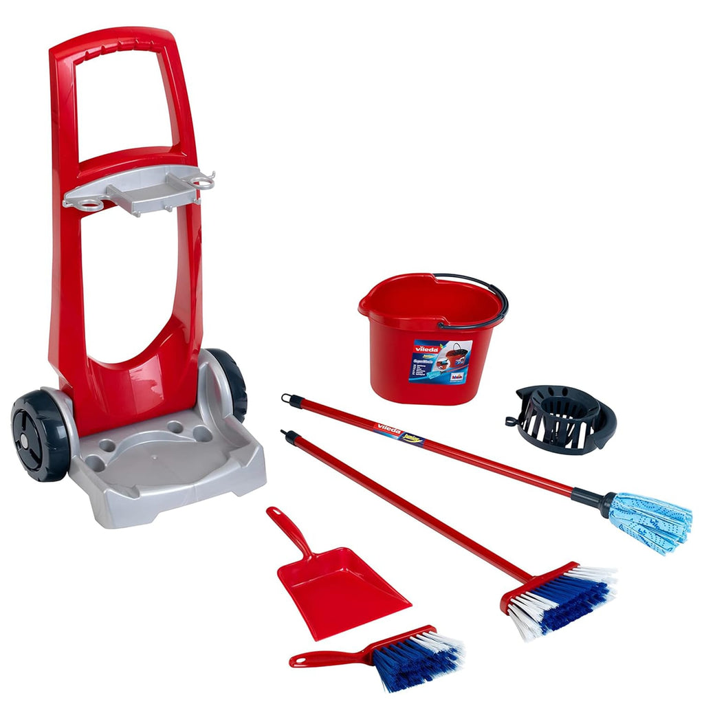 Vileda Junior Cleaning Trolley Set, product image 2