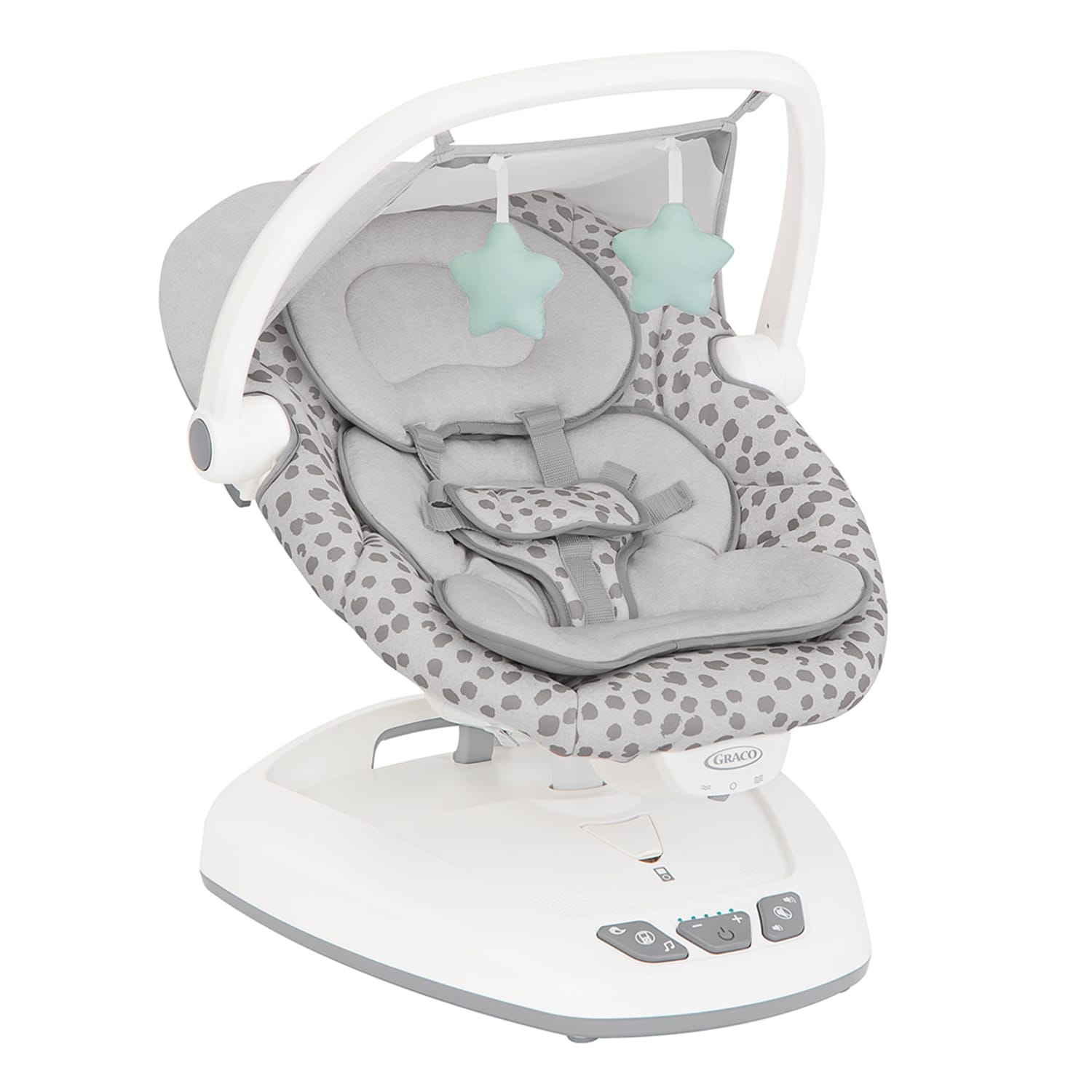 Graco Cosy Move Soother - Dalmation Grey, product image 2